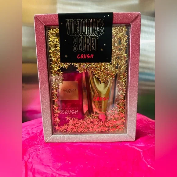 Victoria's Secret Crush Perfume and Lotion Set - Pink and Gold - Picture 5 of 7